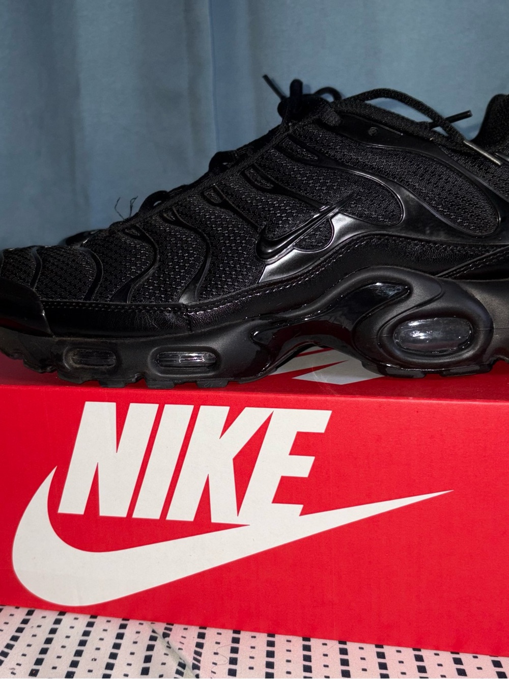 Nike Air Max Plus TN Triple Black Men's Sneakers
